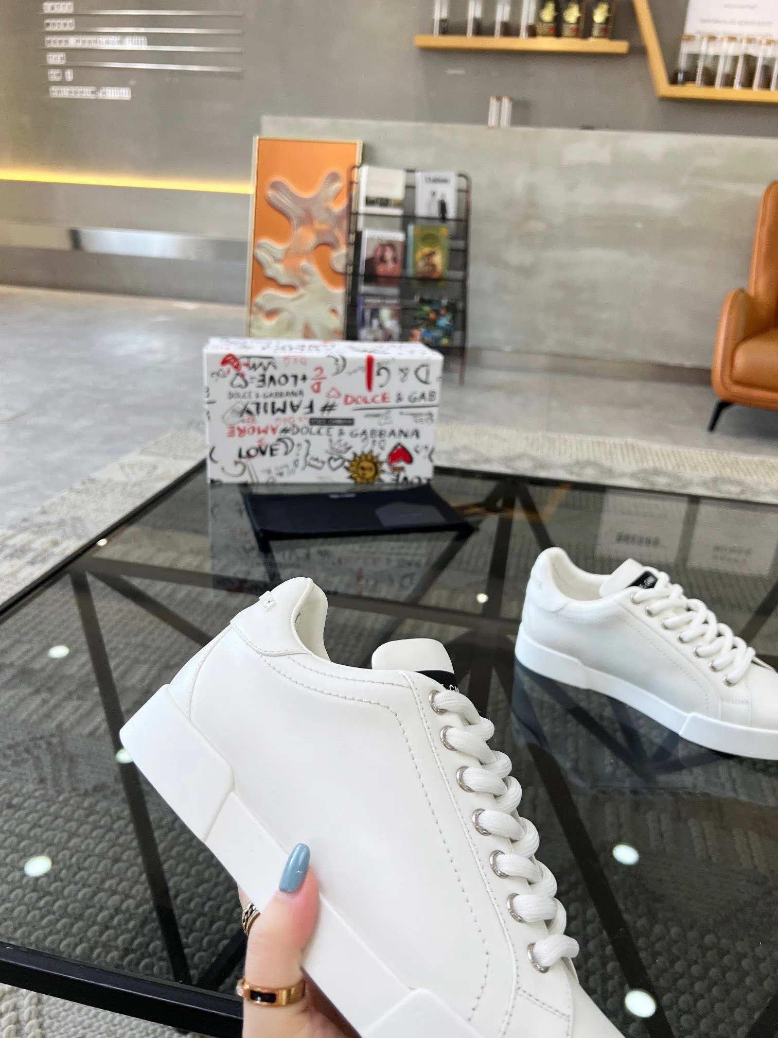 Men's shoes 360 yuan🏮🏮2023 new Dolce & Gabbana/top original single DG heavy industry series, imported original waterproof canvas, contrasting color design is super beautiful, exquisite and luxurious, super A level! Compared with the genuine product at the counter, the version is no worse at all! size：38-46